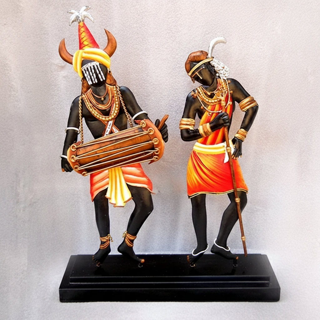 Bastar Iron Craft Tribal Musician Duo